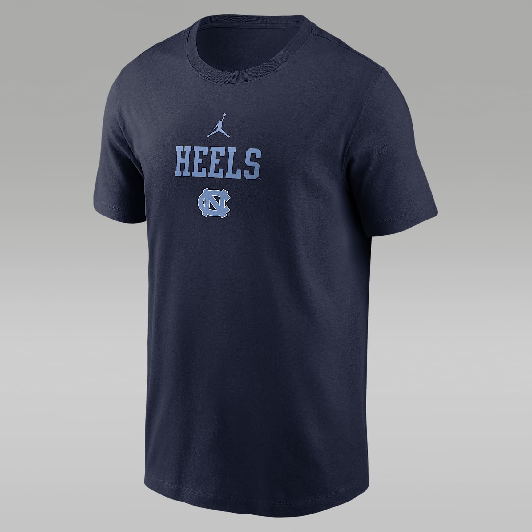North Carolina 2-Hit Stacked Men's Jordan Brand College T-Shirt